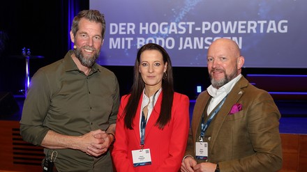 Portrait mit Bodo Janssen, Allegra Frommer, Richard Wisdom