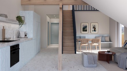 Blick in eines der Apartments von Stuub am Schluchsee