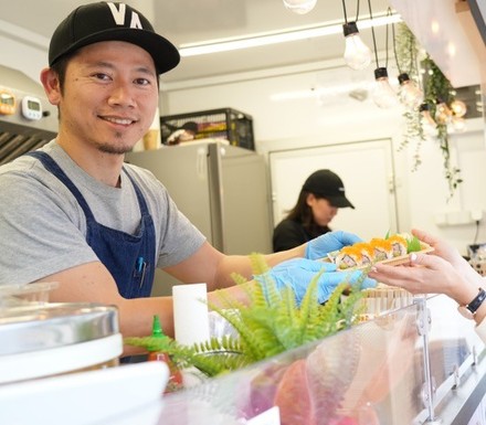 Der japanische Koch Shota Hasegawa