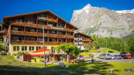 Das Hotel Lauberhorn