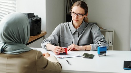 In der Auslandsbehörde