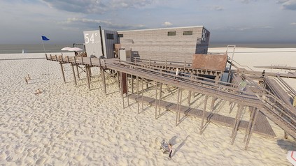 Strandbar 54° Nord in St. Peter-Ording