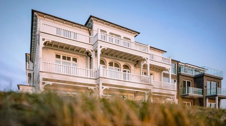 Das Hotel 1884 Norderney in der Außenansicht