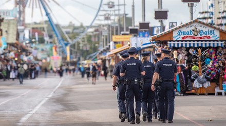 Polizei auf dem Oktoberfest