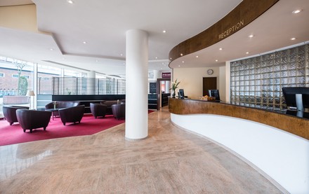 Rezeption des Linder-Congress-Hotels