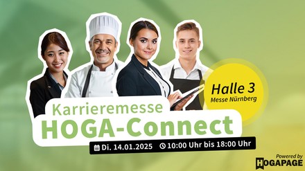 Grafik für die Karrieremesse HOGA-Connect