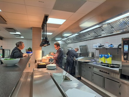 In der Küche bei Hosokawa Alpine