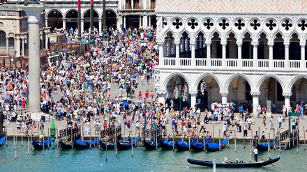 Massentourismus in Venedig