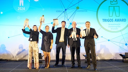 Katharina Schön (Julius Blum GmbH), Verena Brandtner-Pastuszyn (Henriette Stadthotel), Felix Bläuel (Mani Bläuel GmbH), Stefan Stolitzka (Legero Schuhfabrik GmbH), Michal Krejsa (Hartmann Österreich)