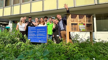 Das erste a&o Insektenhostel.