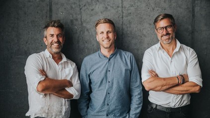 Matthias Felsner, Josef Sigl und Benedikt Binder-Krieglstein (v. l.)