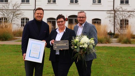 Lars Schwarz, Janet Schroeder und Matthias Dettmann