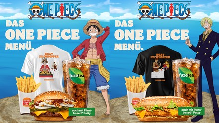 Burger King – zwei „One Piece“-Menüs