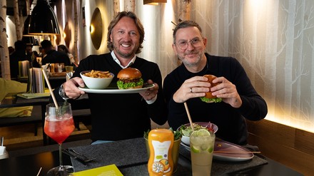 Neuer veganer Burger bei Hans im Glück