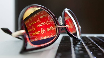 Das Logo von Airbnb