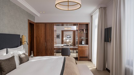 Zimmer im Grand Hotel des Bains Kempinski St. Moritz