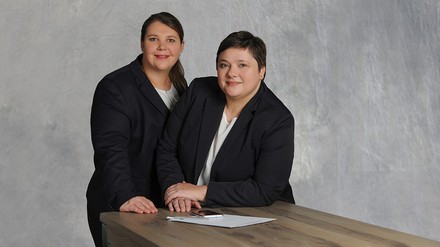 Jana Popp und Nathalie Bauer