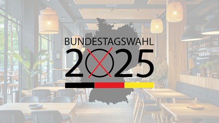 Bild Restaurant und Bundestagswahl 2025