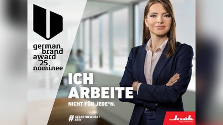 Kampagnenbild von Klüh mit Arbeitnehmern