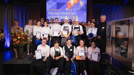 Siegerehrung 41. Hessenmeisterschaften in den gastgewerblichen Ausbildungsberufen