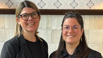 Nina Mahnke und Sophia Frei