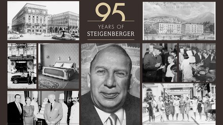 95-jähriges Jubiläum Steigenberger