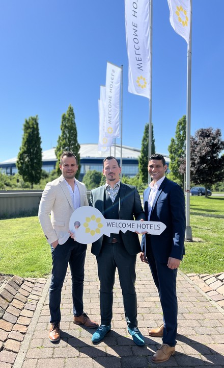 Marius Reuther, Tim Gilbert-Lichtenberg und Koray Ataman