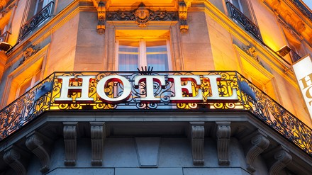 Hotelgebäude von außen