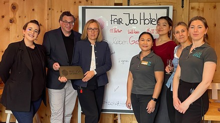 Team des Best Western Plus Hotel Erb in Parsdorf