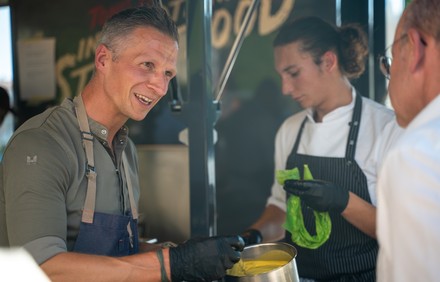 Küchenchef Maximilian Moser