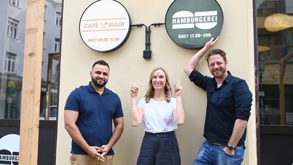 Das "Café Buur" und die "Hamburgerei"