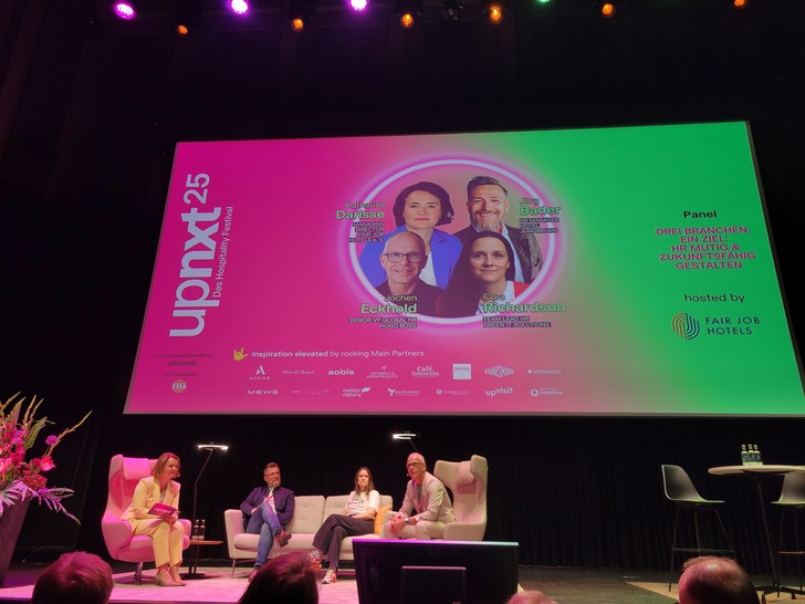Panel mit Katharina Darisse, Jörg Bader, Jochen Eckhold und Cora Richardson