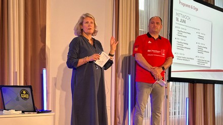 Marina Christensten und Alexander Birk,