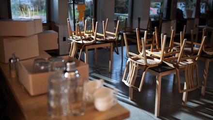 Leeres Restaurant/Café