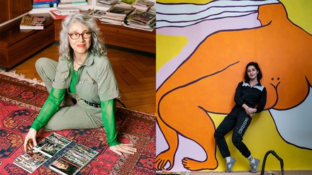 Esther Eppstein und Alexandra Karpilovski