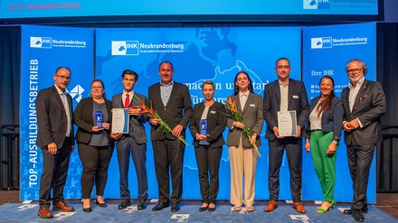 Foto der Auszeichnung