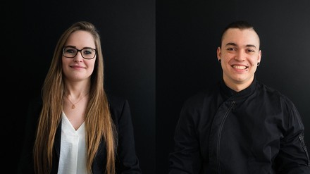 Portäts von Nathalie Guschke und Sergio Braun