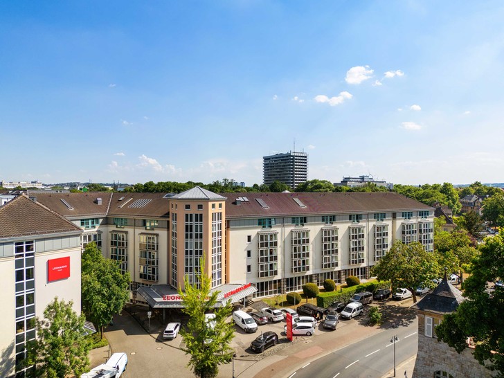 Außenansicht des neuen Leonardo Mainz