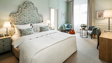 Zimmer im „Parkhotel Quellenhof“