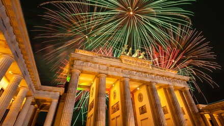 Silvester am Brandenburger Tor