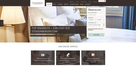 Steigenberger Website