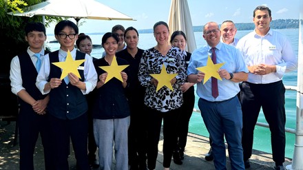 Das Team vom Seehotel Leoni