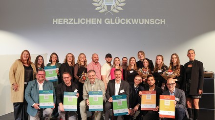 Gewinner der diesjährigen Preisverleihung