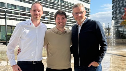 Nils Tersteegen, Kevin Deutmarg und Markus Humpert