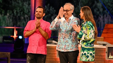 Steffen Henssler, Christian Rach und Laura Wontorra