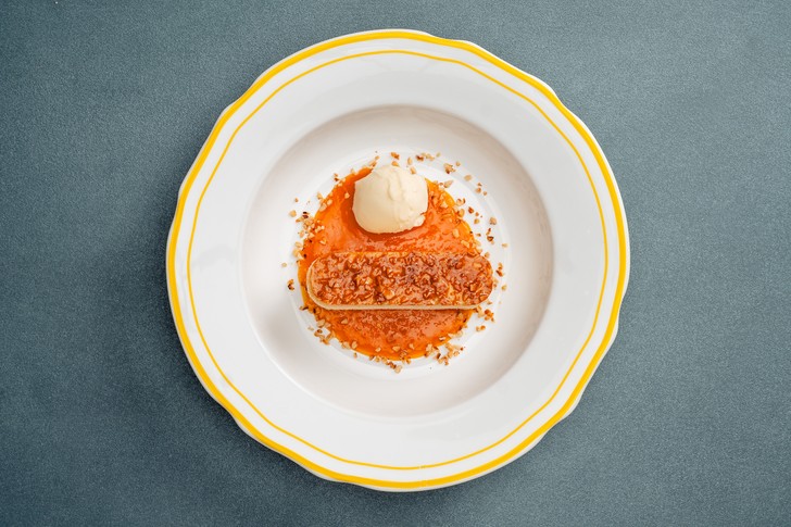 Bienenstich mit Maracuja