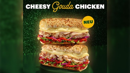 Das „Cheesy Gouda Chicken“-Sub