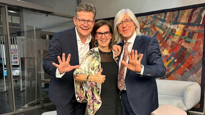 Marcus Smola, Ivona Meissner und Márton Gábor