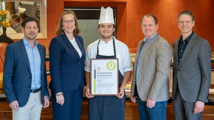 Gotthard Schoepf, Nicole Heymich, Benjamin Kathrein, Karl Heymich und Manuel Schaetzer