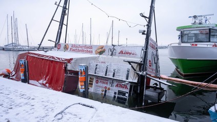 Fischverkaufskutter "Anja" ist gesunken